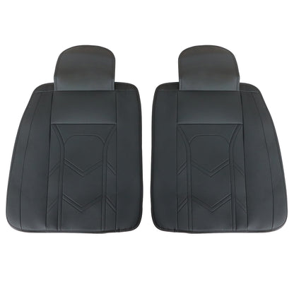 Fits Toyota RAV4 Camry Tacoma Corolla Car Front + Rear 5 Seat Covers PU Leather