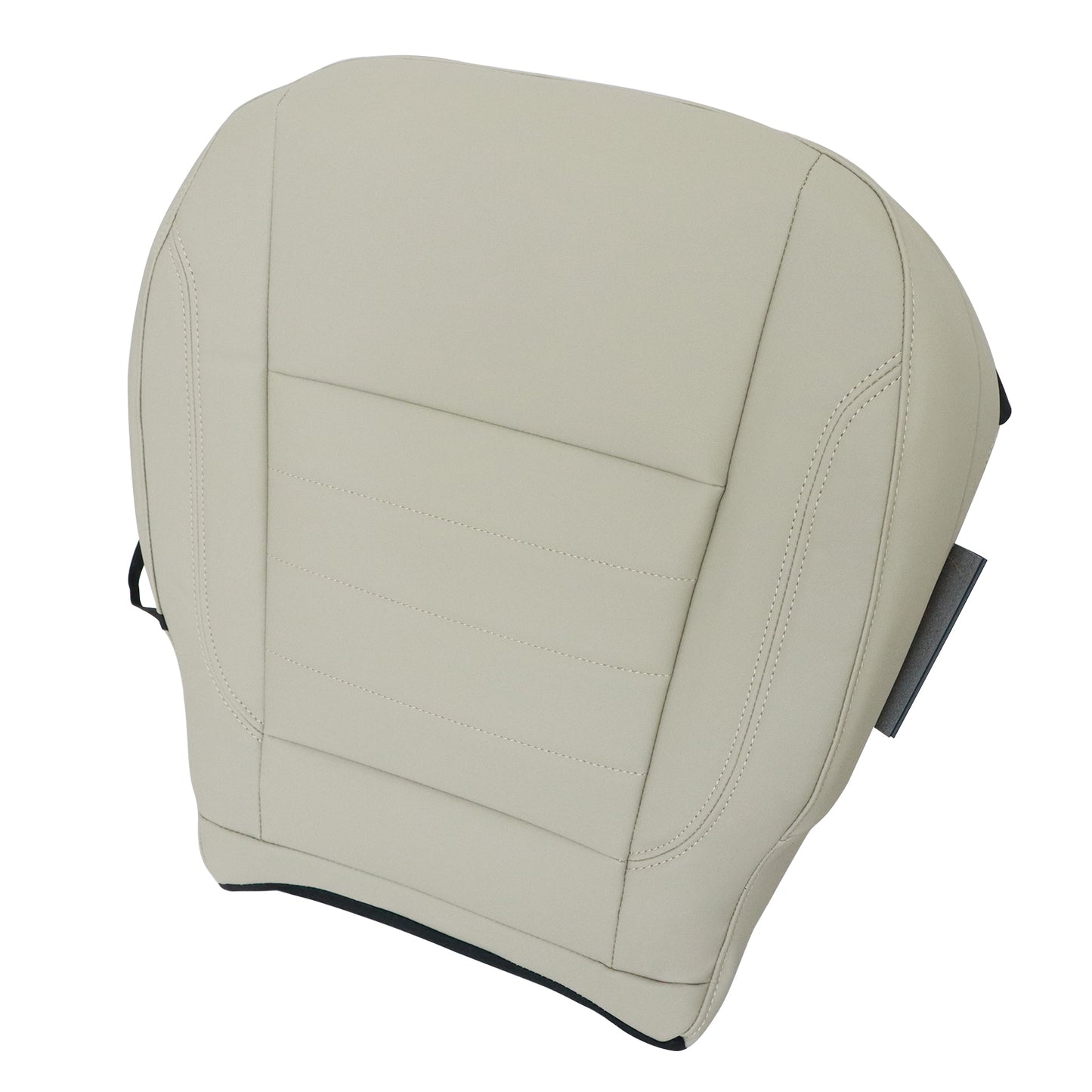 Passenger Bottom Replacement Seat Cover Light Gray For 2013 to 2016 Ford Escape