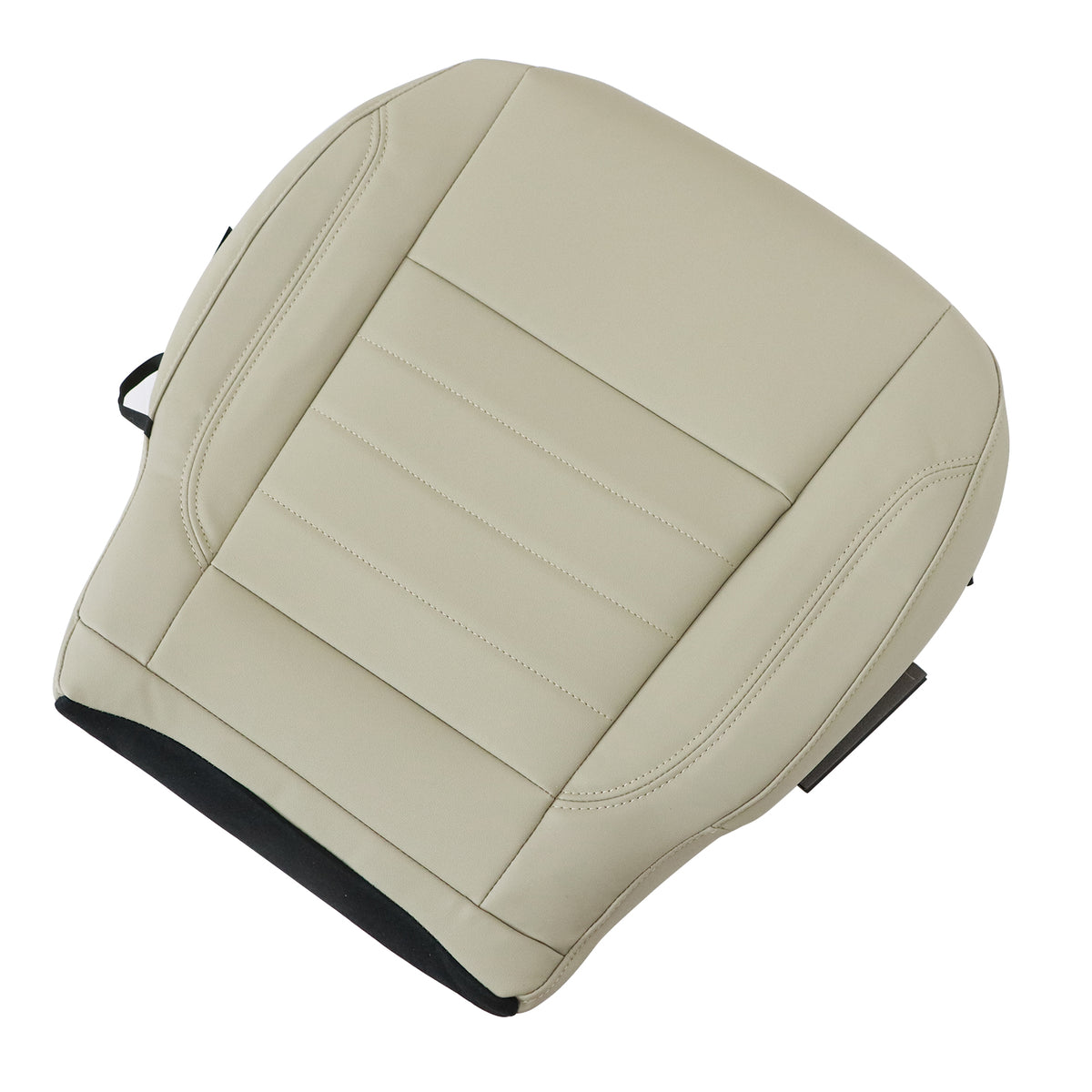 Passenger Bottom Replacement Seat Cover Light Gray For 2013 to 2016 Ford Escape