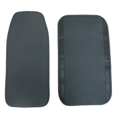 For Toyota Car 5-Sits Full Surround Set PU Leather Protector Seat Cover Black