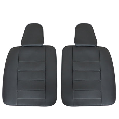 Perforated Leather Full Surround Set Car 5-Seat Cover Protector For Toyota Black