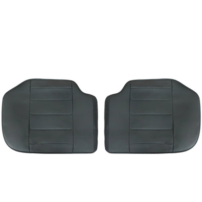 Perforated Leather Full Surround Set Car 5-Seat Cover Protector For Toyota Black