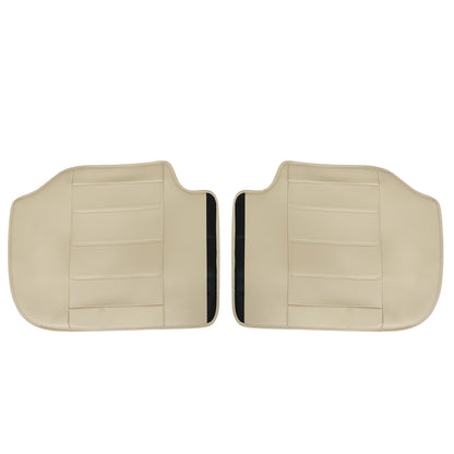 Perforated Leather Full Surround Set Car 5-Seat Cover Protector For Toyota Tan
