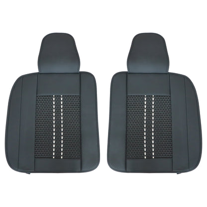 For Toyota Highlander Camry Tacoma Car Front & Rear 5-Seat Covers Faux Leather