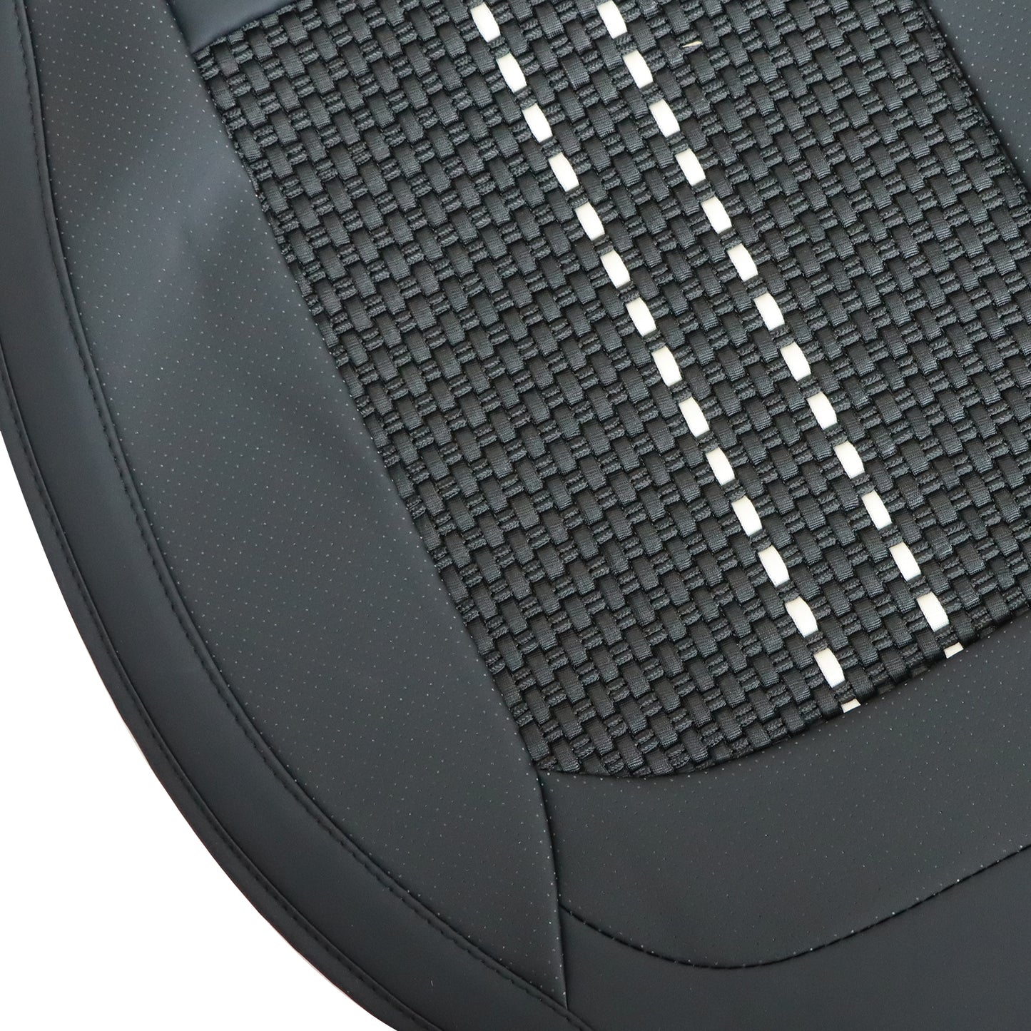 For Toyota Highlander Camry Tacoma Car Front & Rear 5-Seat Covers Faux Leather