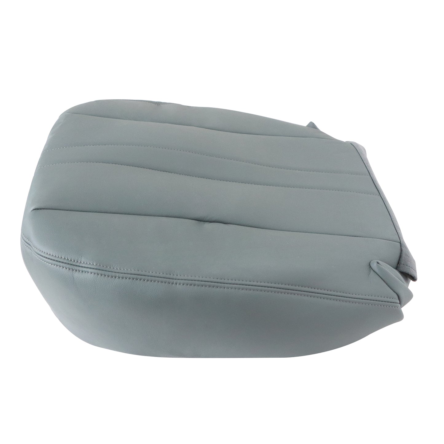 For 2003-2014 Chevy Express GMC Savana Work Passenger Bottom Seat Cover Gray