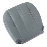 For 2003-2014 Chevy Express GMC Savana Work Passenger Bottom Seat Cover Gray