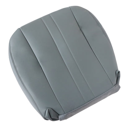 For 2003-2014 Chevy Express GMC Savana Work Passenger Bottom Seat Cover Gray