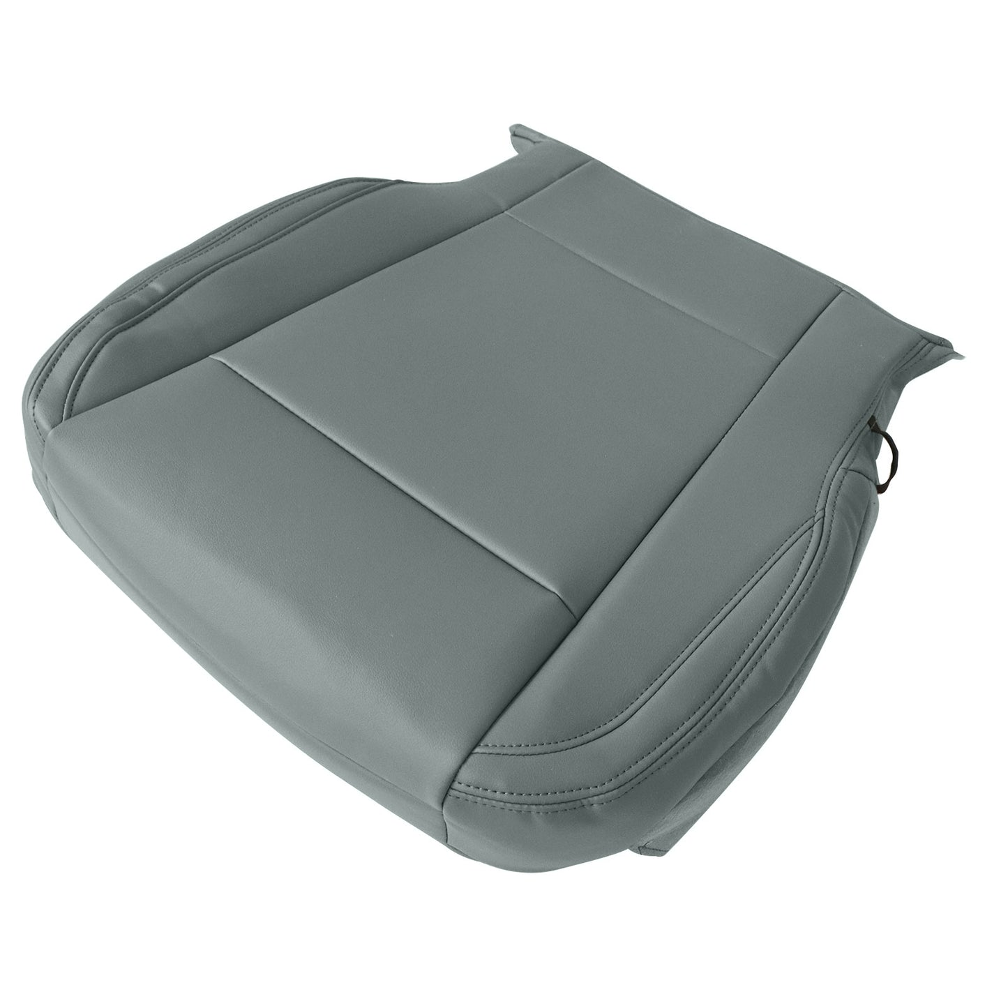 Passenger Bottom Leather Seat Cover Gray For 2020 2021 Ford F250 F350 F450 F550