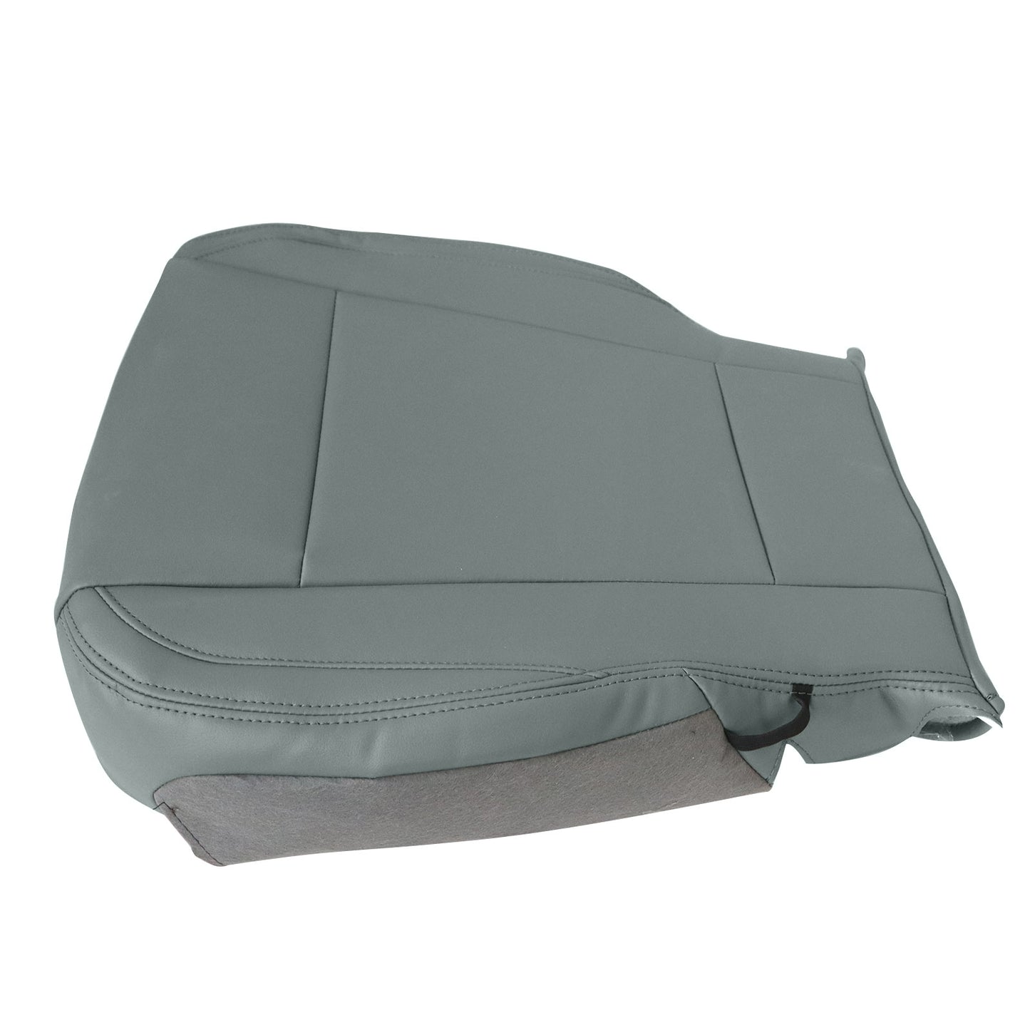 Passenger Bottom Leather Seat Cover Gray For 2020 2021 Ford F250 F350 F450 F550