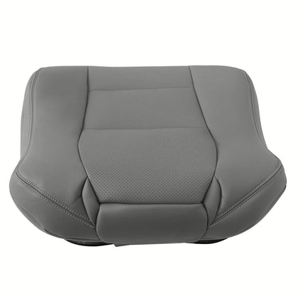 For Acura TL 2005-2008 Driver / Passenger Top Perforated Leather Seat Cover Gray