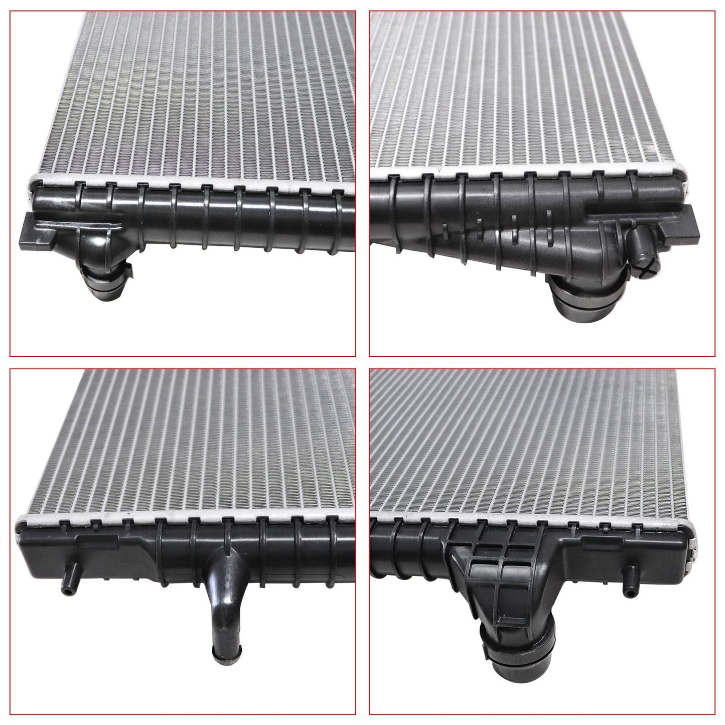 Fits for Jaguar F-Pace 2017-2023 3.0L 5.0L New Engine Coolant Radiator