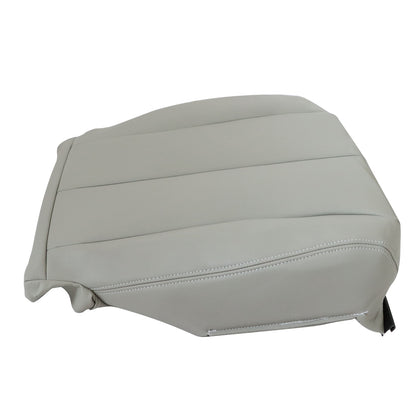 Replacement Driver Bottom Leather Seat Cover Gray For 2011-2014 Toyota Sienna