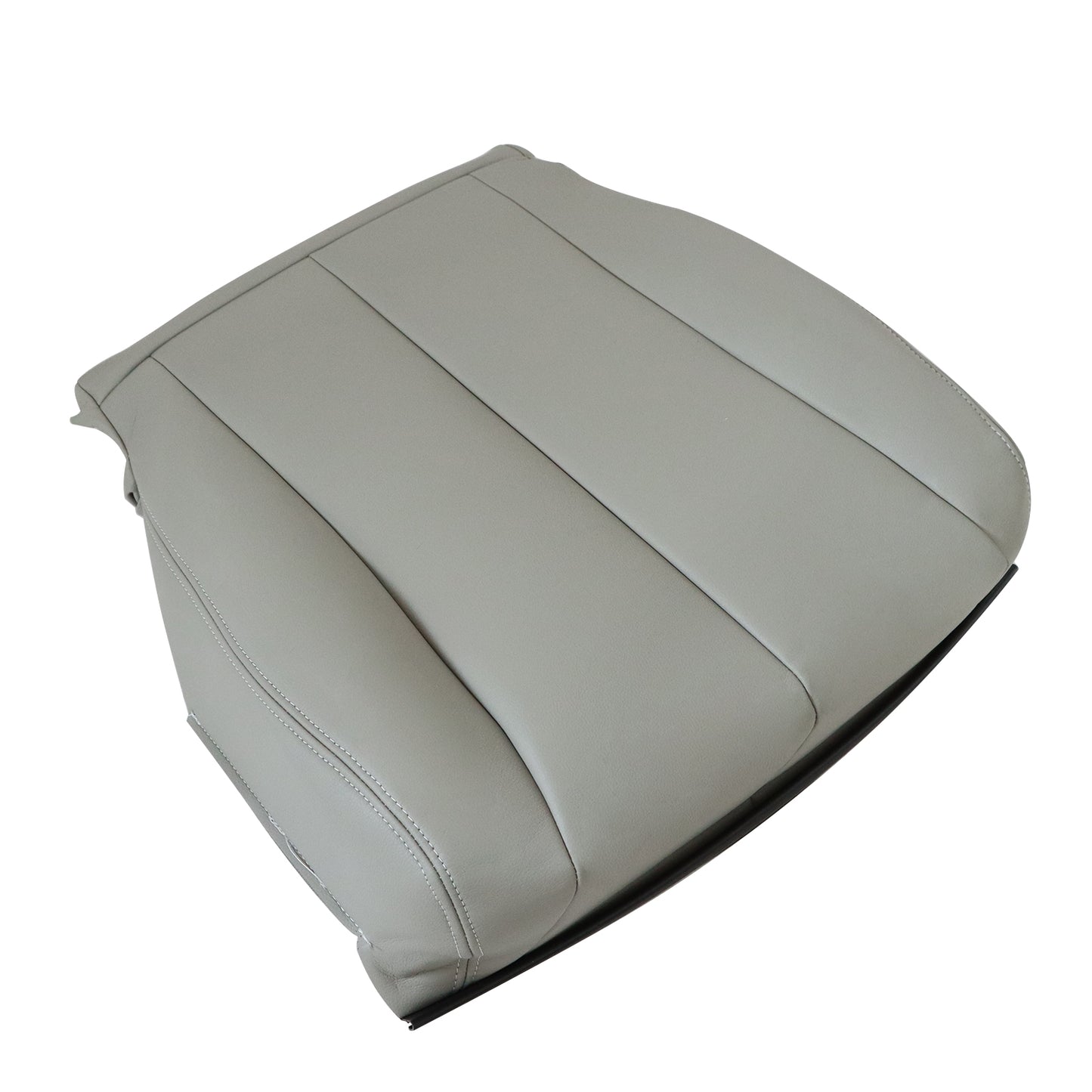 Replacement Driver Bottom Leather Seat Cover Gray For 2011-2014 Toyota Sienna