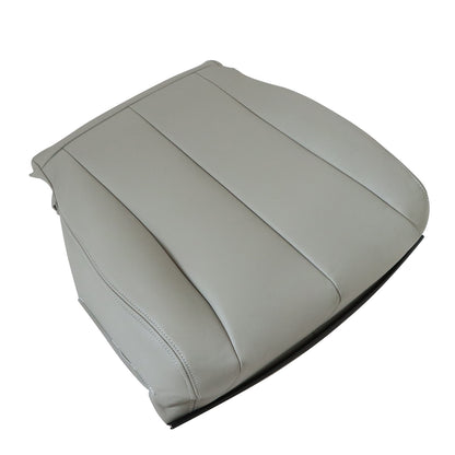Replacement Driver Bottom Leather Seat Cover Gray For 2011-2014 Toyota Sienna