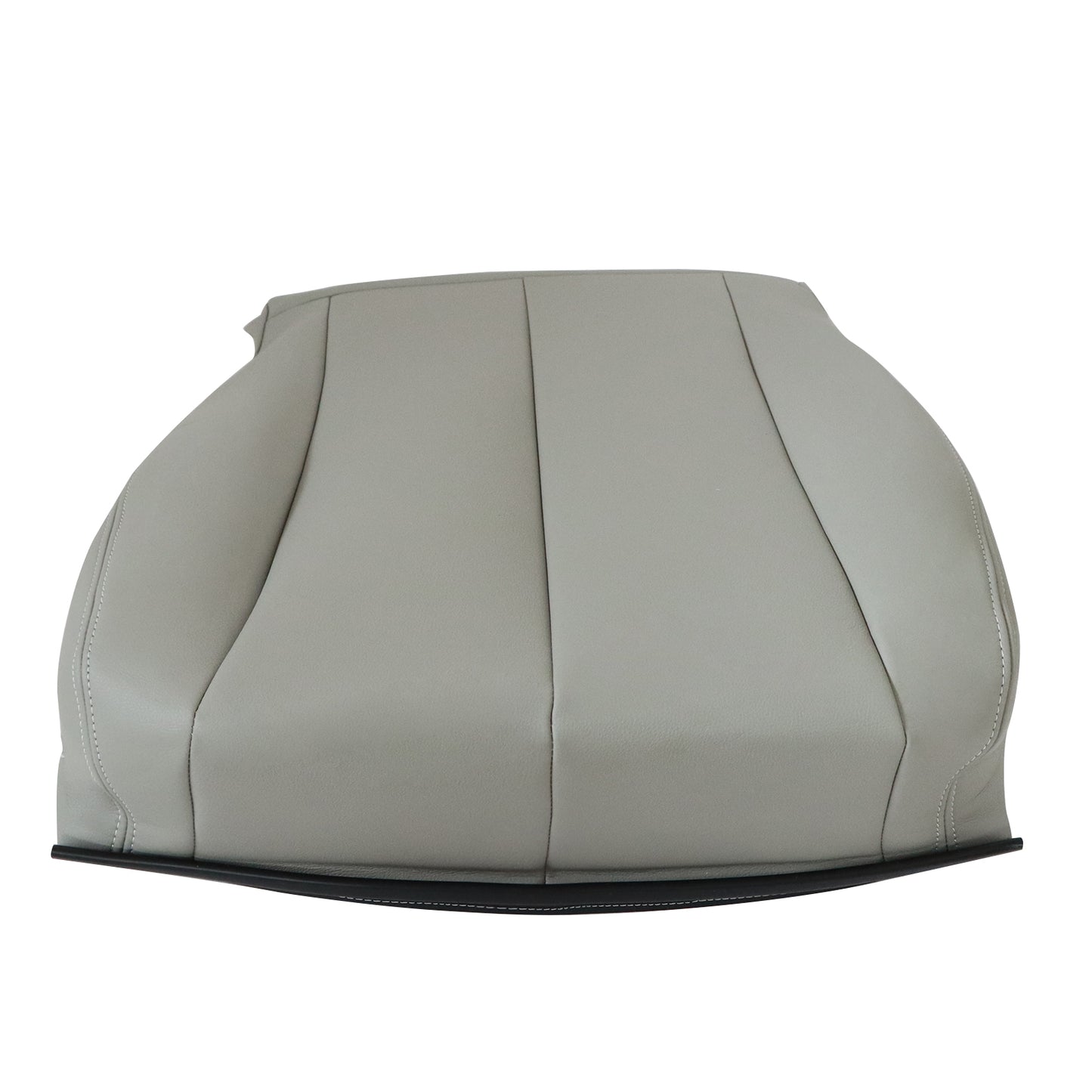 Replacement Driver Bottom Leather Seat Cover Gray For 2011-2014 Toyota Sienna