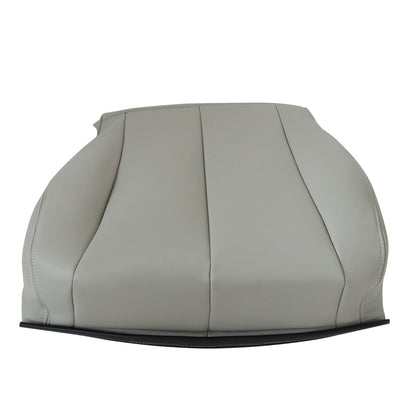 Replacement Driver Bottom Leather Seat Cover Gray For 2011-2014 Toyota Sienna