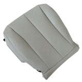 Replacement Driver Bottom Leather Seat Cover Gray For 2011-2014 Toyota Sienna