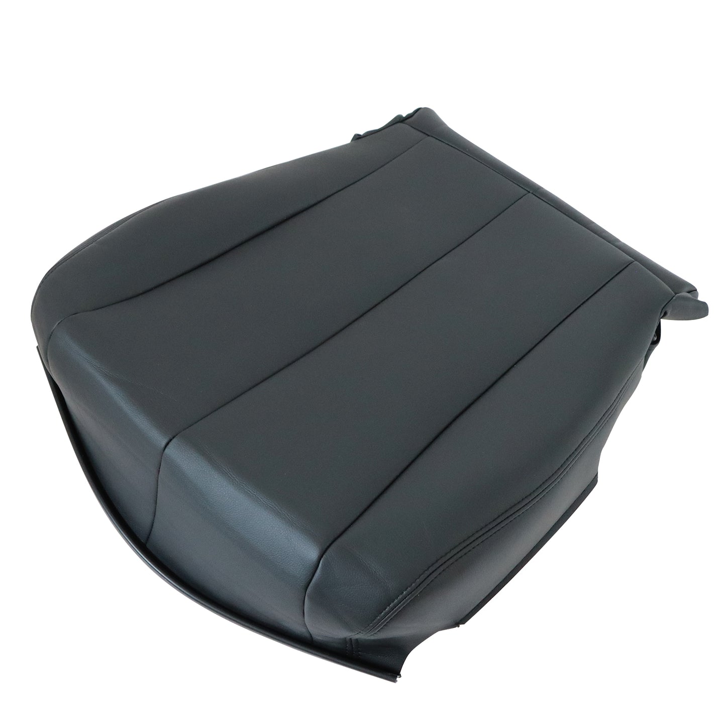 Replacement Driver Bottom Leather Seat Cover Black For 2011-2014 Toyota Sienna