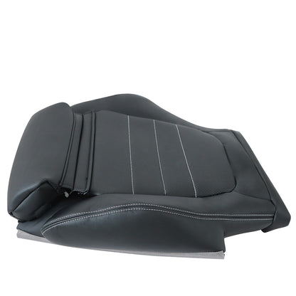 2015 to 2023 For Mercedes-Benz C205 C253 Driver Bottom Leather Seat Cover Black