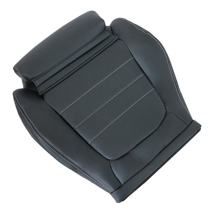 2015 to 2023 For Mercedes-Benz C205 C253 Driver Bottom Leather Seat Cover Black