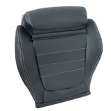 2015 to 2023 For Mercedes-Benz C205 C253 Driver Bottom Leather Seat Cover Black