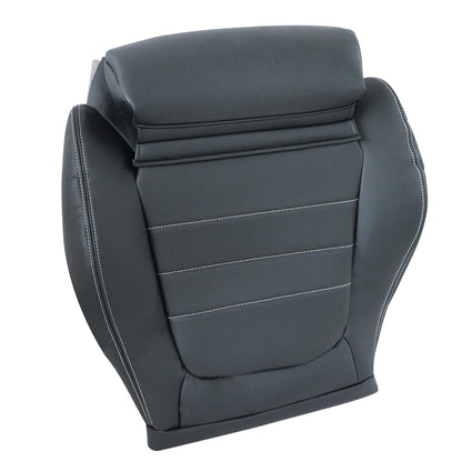 2015 to 2023 For Mercedes-Benz C205 C253 Driver Bottom Leather Seat Cover Black