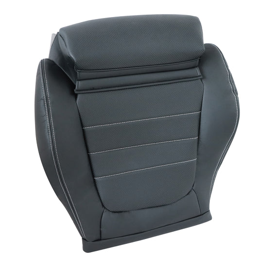 2015 to 2023 For Mercedes-Benz C205 C253 Driver Bottom Leather Seat Cover Black