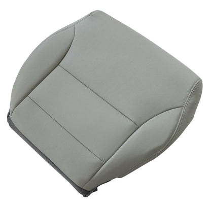 For 2012 2013 2014 2015 Honda Civic Front Driver Bottom Leather Seat Cover Gray