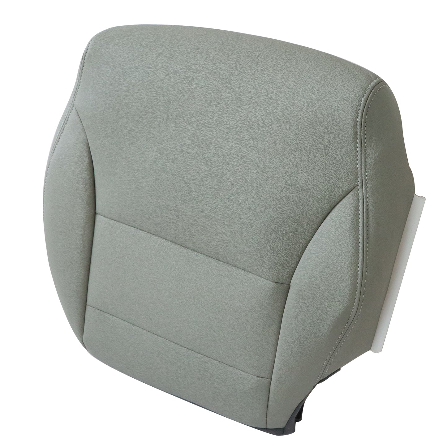For 2012 2013 2014 2015 Honda Civic Front Driver Bottom Leather Seat Cover Gray
