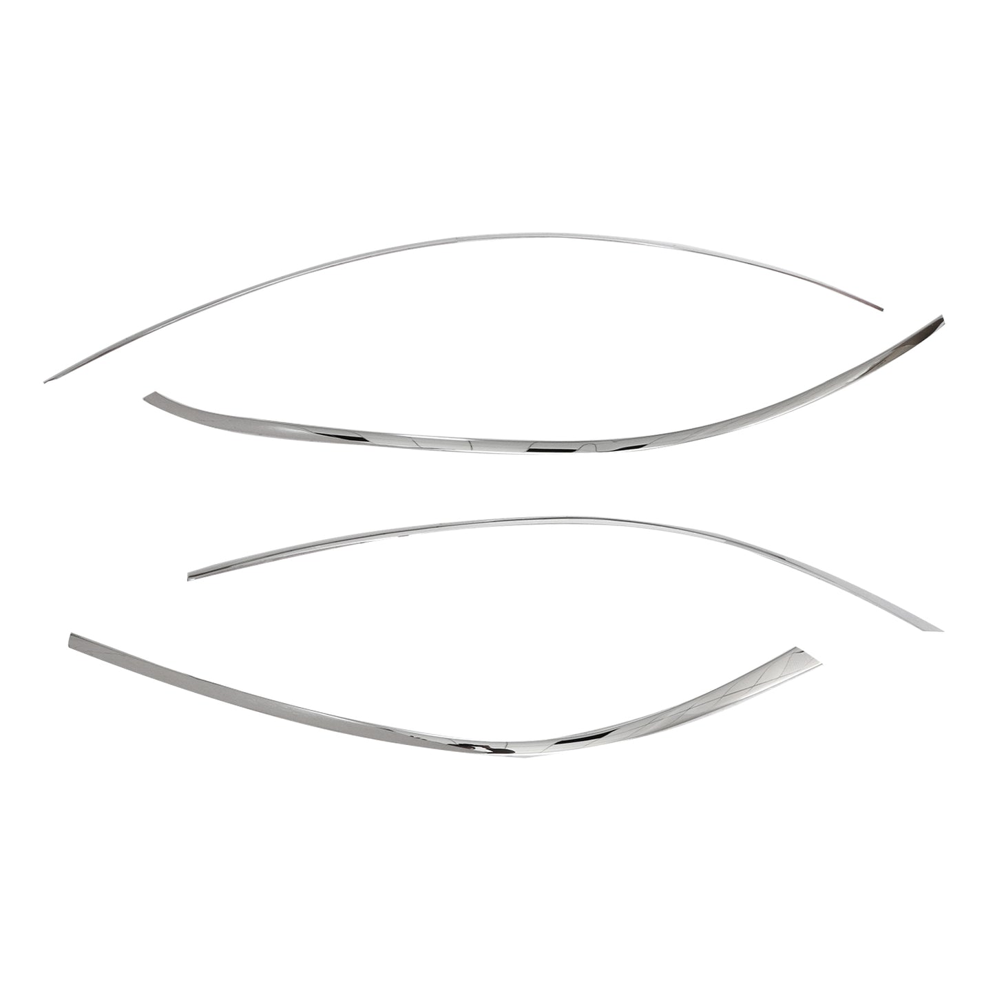 New Side Windows Upper Molding Trim Decoration Strips Fits For Chevrolet Malibu