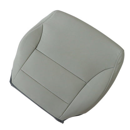 For 2012 2013 2014 2015 Honda Civic Passenger Bottom Leather Seat Cover Gray New
