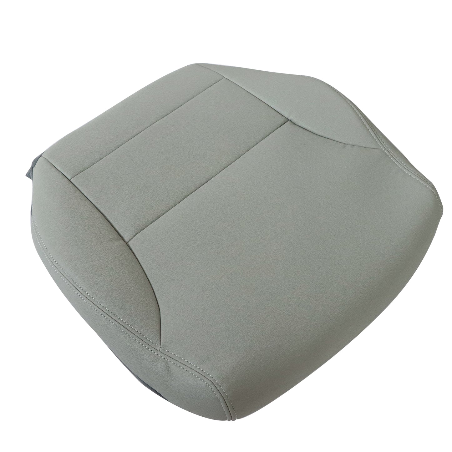 For 2012 2013 2014 2015 Honda Civic Passenger Bottom Leather Seat Cover Gray New