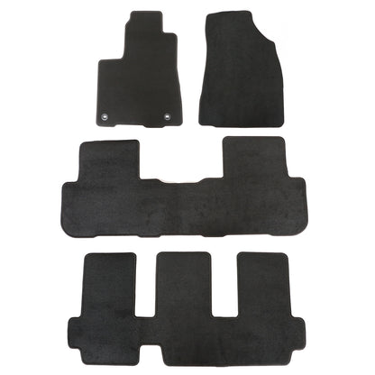 For 2014 2015 2016 2017 2018 2019 Toyota Highlander 7Seats Velour Floor Mats