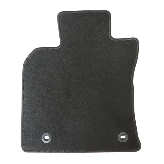 2018 - 2024 For Toyota Camry 4-Door Front & Rear Floor Mats Carpet Velour Black