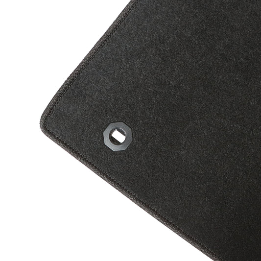 2018 - 2024 For Toyota Camry 4-Door Front & Rear Floor Mats Carpet Velour Black