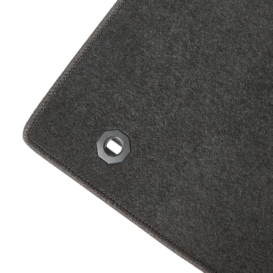 5Pcs Set For 2025 Toyota Camry 2 Rows Floor Mats Carpet Velour All Weather Black