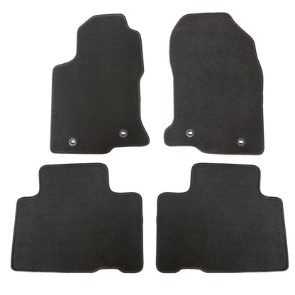 2015-2021 For Lexus NX200t NX300 NX300h 4-Door Floor Mats Carpet Velour Black
