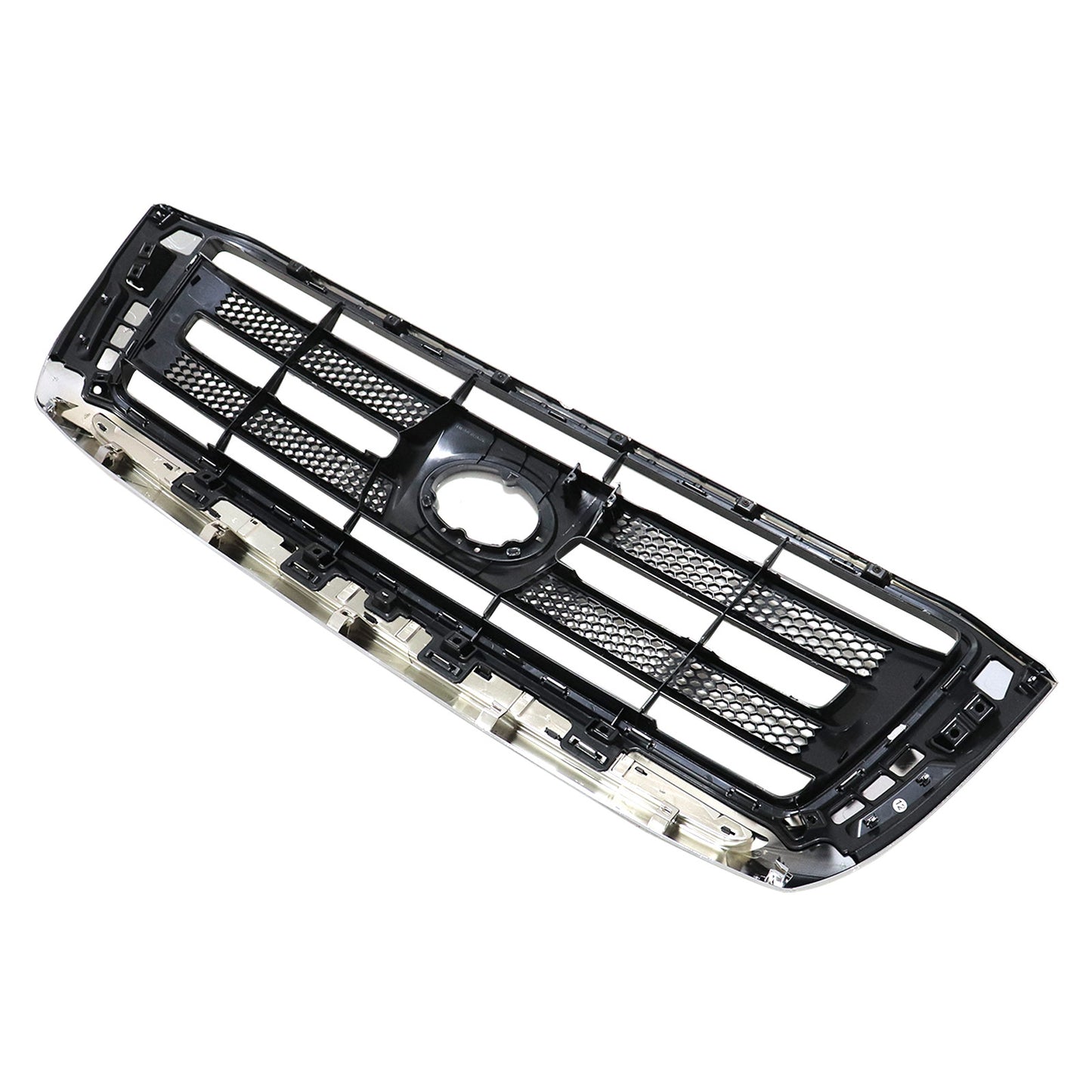 For Toyota Tundra 2010-2013 TO1200337 Front Upper Grille Black w/Chrome Trim