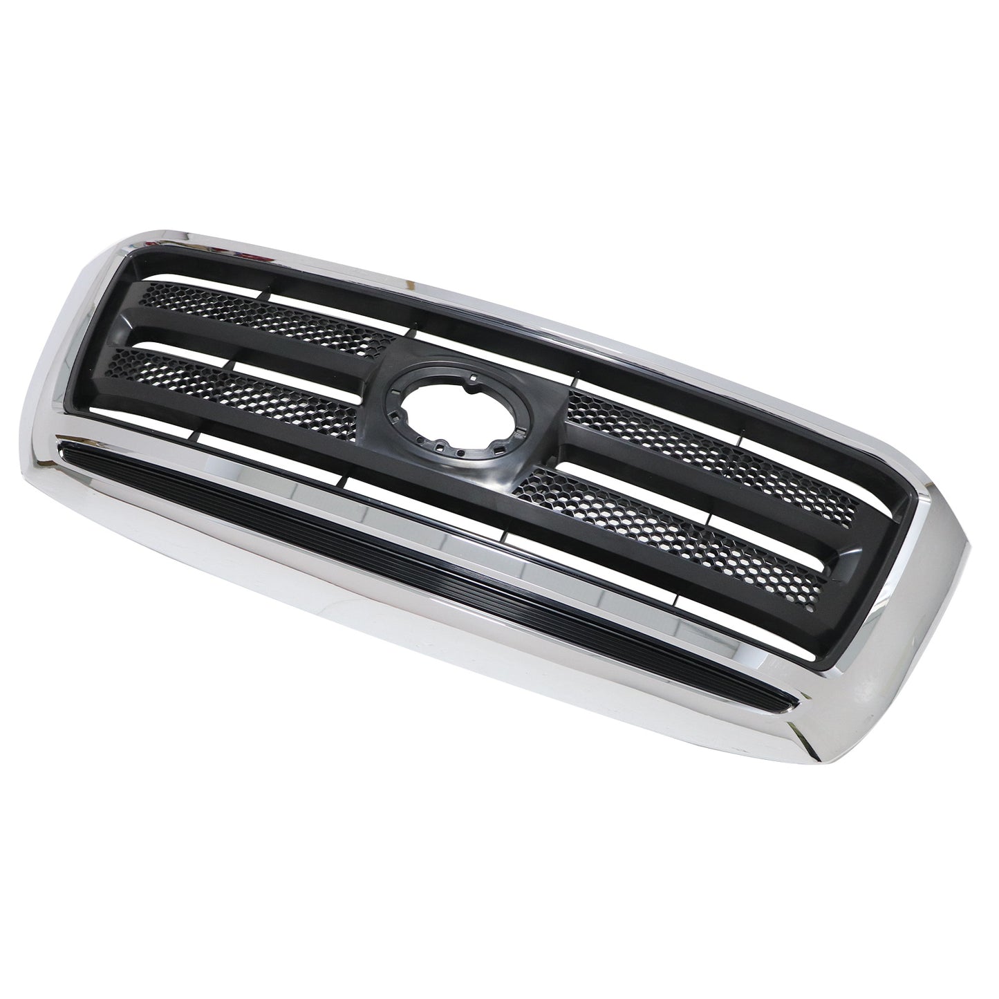 For Toyota Tundra 2010-2013 TO1200337 Front Upper Grille Black w/Chrome Trim