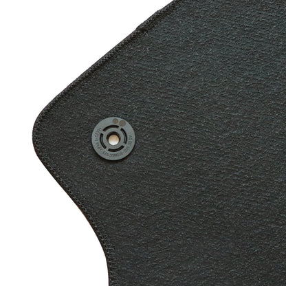 Full Set Front & Rear Floor Mats Carpet For 2015-2020 Ford F-150 F150 Black New