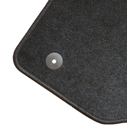 Full Set Front & Rear Floor Mats Carpet For 2015-2020 Ford F-150 F150 Black New