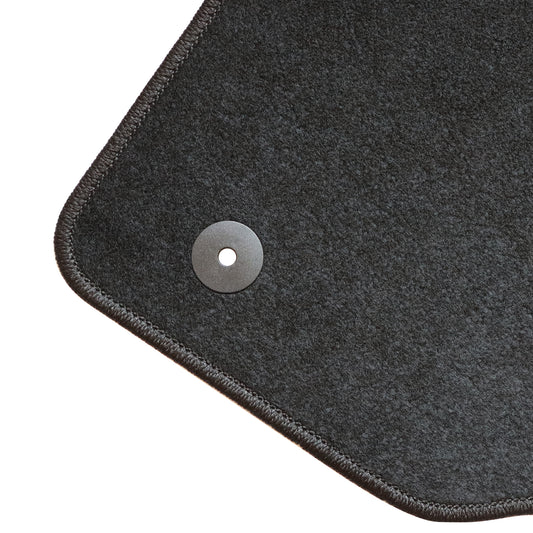 Full Set Front & Rear Floor Mats Carpet For 2015-2020 Ford F-150 F150 Black New