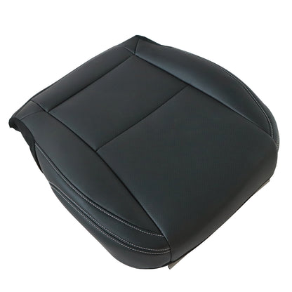 Driver Bottom Perforated Leather Seat Cover For 2010 2011-2015 Chevy Camaro
