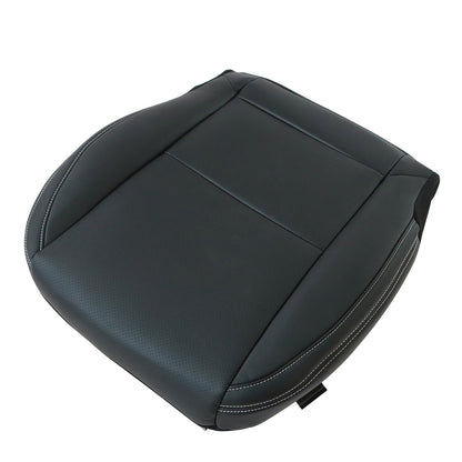 Driver Bottom Perforated Leather Seat Cover For 2010 2011-2015 Chevy Camaro