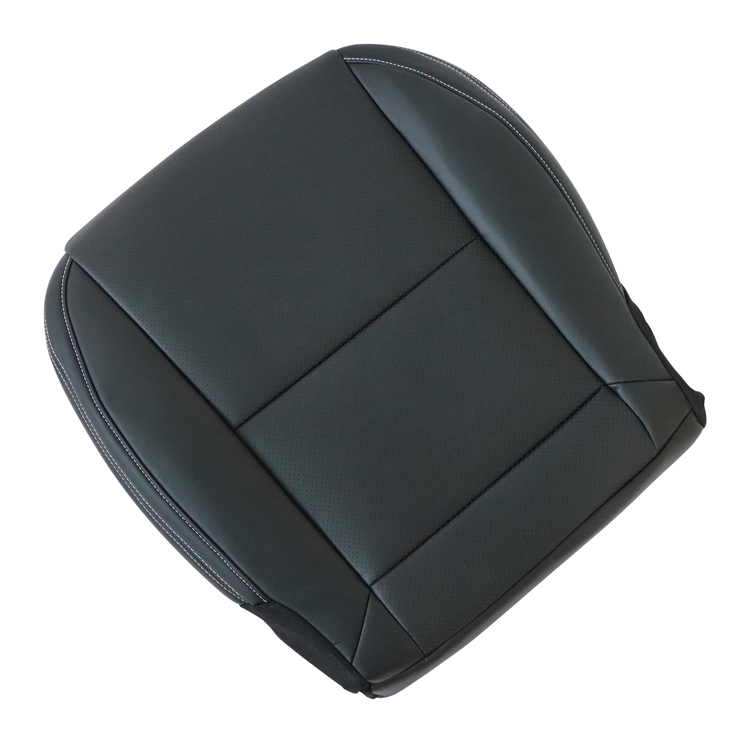 Driver Bottom Perforated Leather Seat Cover For 2010 2011-2015 Chevy Camaro