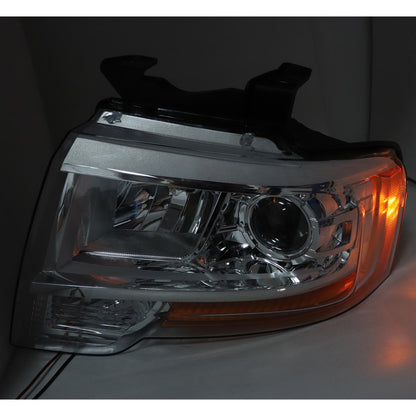 Driver Left Projector Headlight w/Bulb for 2015-2017 Ford Expedition FL1Z13008F