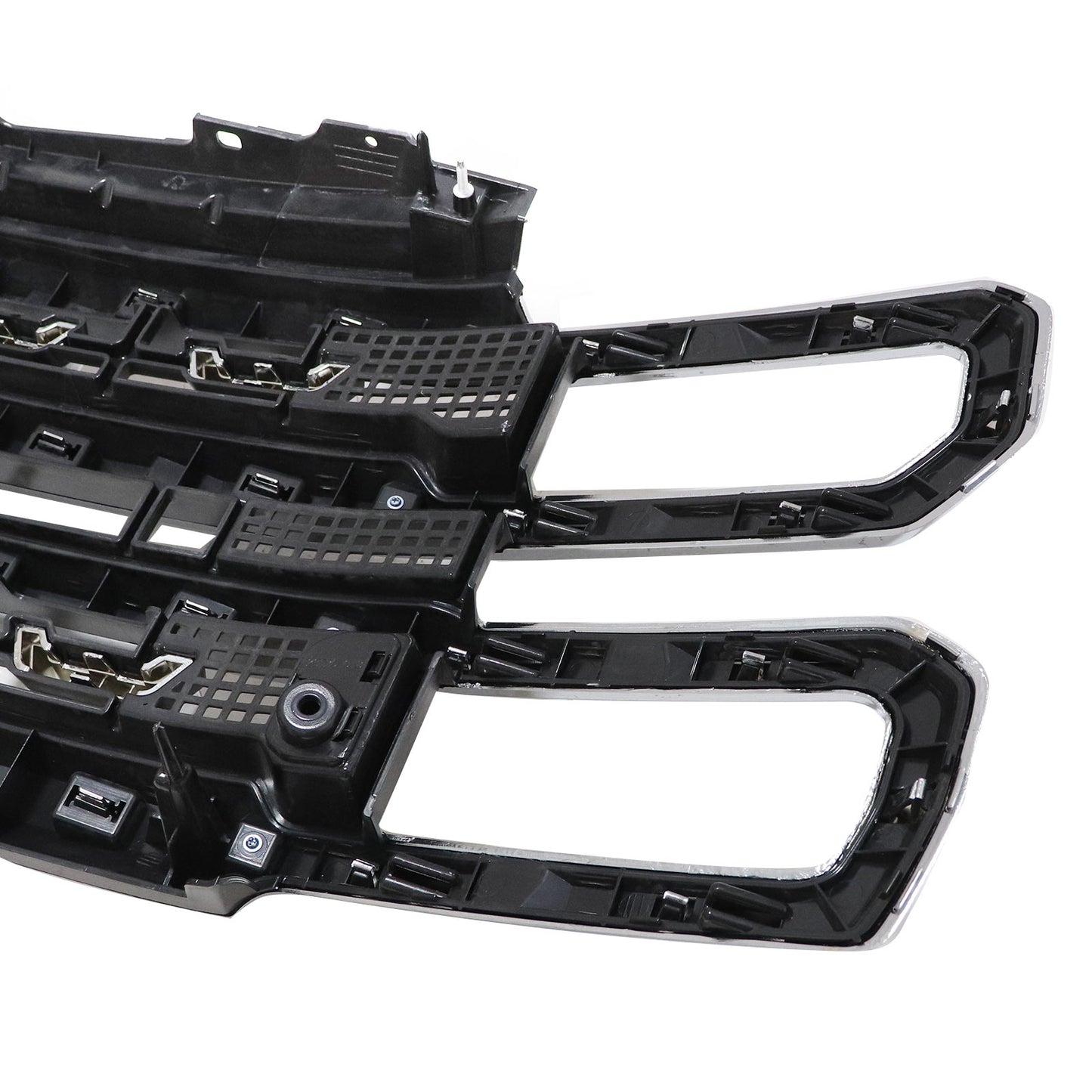 Front Grille Grill Fit 2023 2024 Ford F250 F350 F-250 Super Duty Platinum Chrome