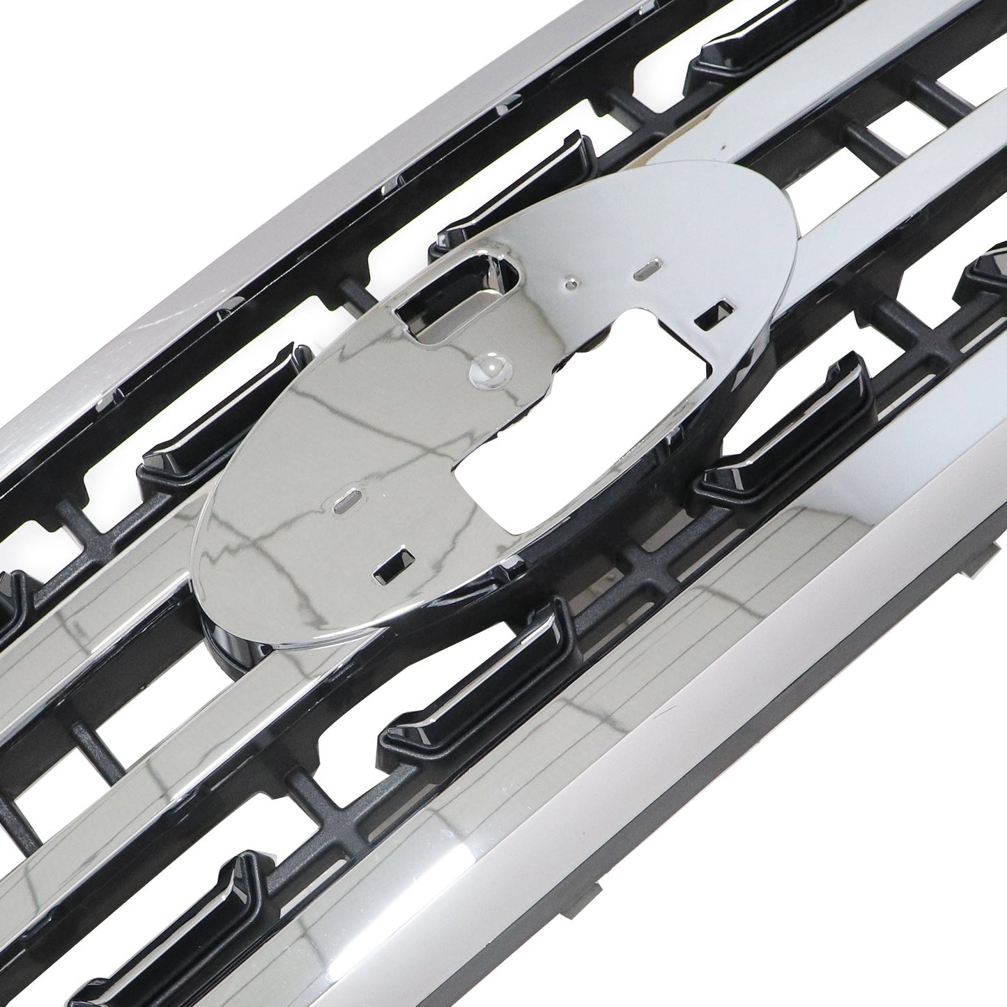 Front Grille Grill Fit 2023 2024 Ford F250 F350 F-250 Super Duty Platinum Chrome