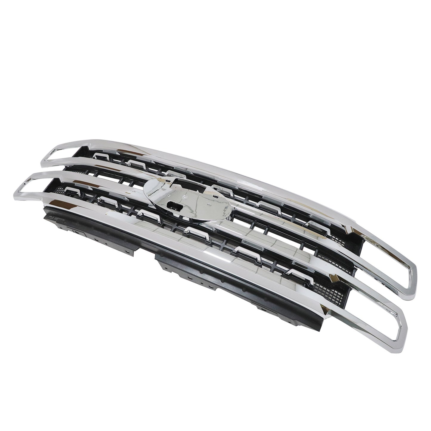 Front Grille Grill Fit 2023 2024 Ford F250 F350 F-250 Super Duty Platinum Chrome